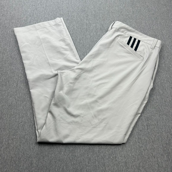 adidas Other - Adidas Golf Pants Mens 36x31 Gray Flat Front Lightweight Tech Casual Activewear